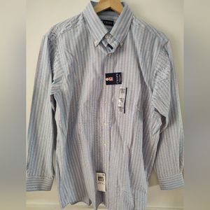 Chaps Classic Fit Oxford Shirt- Size 15-15 1/2 32-33, NWT